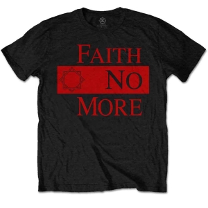 Faith No More - Classic New Logo Star Uni Bl T-Shirt in the group MERCHANDISE / T-shirt / Heavy Metal at Bengans Skivbutik AB (5566331r)
