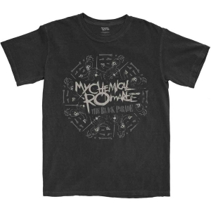 My Chemical Romance - Circle March Uni Bl T-Shirt in the group MERCHANDISE / T-shirt / Pop-Rock at Bengans Skivbutik AB (5566336r)