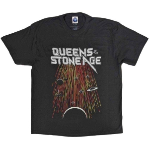 Queens Of The Stone Age - Meteor Shower Uni Char T-Shirt in the group MERCHANDISE / T-shirt / Nyheter / Hårdrock at Bengans Skivbutik AB (5566337r)