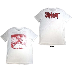 Slipknot - Chair Graphic Uni Wht T-Shirt in the group MERCHANDISE / T-shirt / Hårdrock at Bengans Skivbutik AB (5566725r)