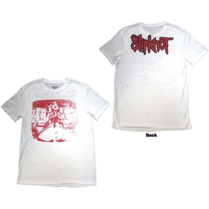 Slipknot - Chair Graphic Uni Wht T-Shirt in the group MERCHANDISE / T-shirt / Heavy Metal at Bengans Skivbutik AB (5566725r)