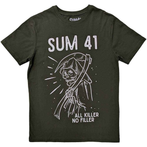 Sum 41 - Reaper Uni Green T-Shirt  in the group MERCHANDISE / T-shirt / Punk at Bengans Skivbutik AB (5566728r)