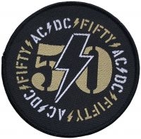 Ac/Dc - Patch Fifty (9,4 Cm) in the group MERCHANDISE / Accessoarer / Kommande / Hårdrock at Bengans Skivbutik AB (5566841)