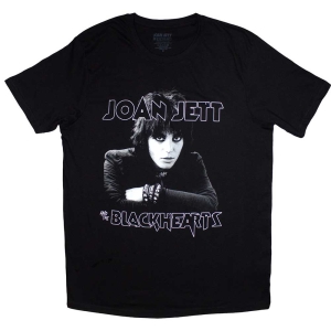 Joan Jett - Photo Uni Bl T-Shirt in the group MERCHANDISE / T-shirt / Heavy Metal at Bengans Skivbutik AB (5567005r)