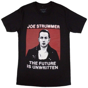 Joe Strummer - The Future Is Unwritten Uni Bl T-Shirt in the group MERCHANDISE / T-shirt / Punk at Bengans Skivbutik AB (5567006r)