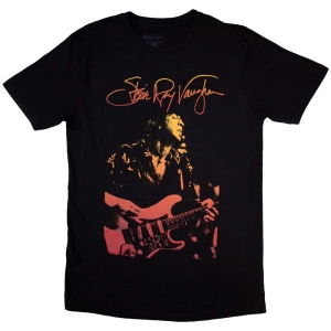 Stevie Ray Vaughan - Signature Uni Bl T-Shirt in the group MERCHANDISE / T-shirt / Nyheter / Blues at Bengans Skivbutik AB (5567010r)