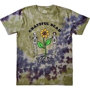 Grateful Dead - Keep It Green Grey Dip-Dye T-Shirt in the group MERCHANDISE / T-shirt / Nyheter / Pop-Rock at Bengans Skivbutik AB (5567283r)