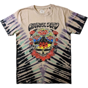 Grateful Dead - Eye Clouds Uni Sand Dip-Dye T-Shirt in the group MERCHANDISE / T-shirt / Nyheter / Pop-Rock at Bengans Skivbutik AB (5567284r)