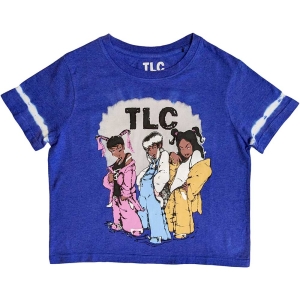 Tlc - Cartoon Uni Blue Dip-Dye Crop Top in the group MERCHANDISE / T-shirt / RnB-Soul at Bengans Skivbutik AB (5567292r)