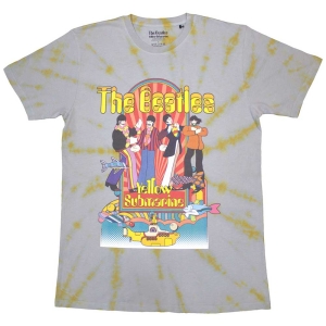 Beatles - Ysm Band & Fish Grey Dip-Dye T-Shirt in the group MERCHANDISE / T-shirt / Nyheter / Pop-Rock at Bengans Skivbutik AB (5567297r)