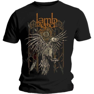 Lamb Of God  - Crow Uni Bl T-Shirt in the group MERCHANDISE / T-shirt / Hårdrock at Bengans Skivbutik AB (5567535r)