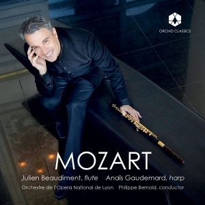 Julien Beaudiment & Anais Gaudemard - Mozart: Concerto For Flute And Harp - Andante In C in the group OUR PICKS / Friday Releases / Friday the 15th of november 2024 at Bengans Skivbutik AB (5568419)