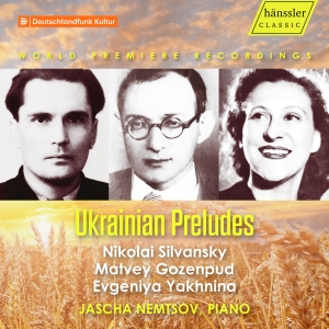 Jascha Nemtsov - Ukrainian Preludes in the group CD / Upcoming releases / Classical at Bengans Skivbutik AB (5568424)