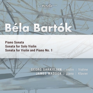 Georg Sarkisjan James Maddox - Bartok: Works For Piano & Violin in the group OUR PICKS / Friday Releases / Friday the 15th of november 2024 at Bengans Skivbutik AB (5568462)