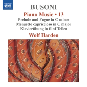 Wolf Harden - Busoni: Piano Music, Vol. 13 in the group OUR PICKS / Friday Releases / Friday the 22th of november at Bengans Skivbutik AB (5568476)