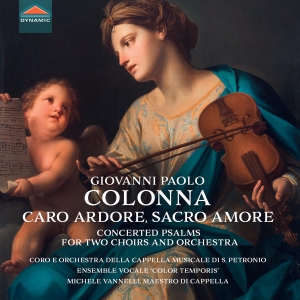 Giovanni Paolo Colonna - Caro Ardore, Sacro Amore - Concerte in the group CD / Upcoming releases / Classical at Bengans Skivbutik AB (5568805)