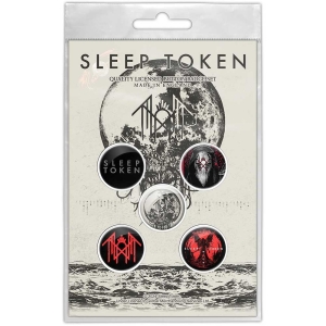 Sleep Token - Take Me Back To Eden Button Badge Pack in the group MERCHANDISE / Pin-Button Badge / Heavy Metal at Bengans Skivbutik AB (5569037)