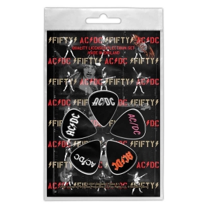 Ac/Dc - Fifty Plectrum Pack in the group MERCHANDISE / Merch / Hårdrock at Bengans Skivbutik AB (5569045)