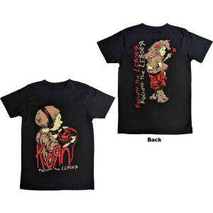 Korn - Follow The Leader Uni Bl T-Shirt in the group MERCHANDISE / T-shirt / Hårdrock,Pop-Rock at Bengans Skivbutik AB (5569275r)