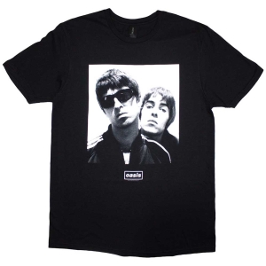 Oasis - Square Photo Uni Bl T-Shirt in the group MERCHANDISE / T-shirt / Pop-Rock at Bengans Skivbutik AB (5569305r)