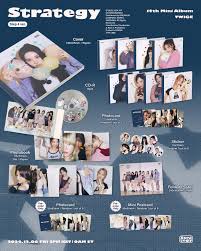 Twice - Strategy SET (Step 4 Ver.) + Photocards in the group OTHER / Övrigt /  at Bengans Skivbutik AB (5569579)