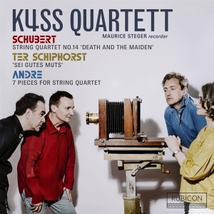 Kuss Quartett & Maurice Steger - Schubert: String Quartet No.14 'Death & The Maiden' in the group OTHER / Övrigt / at Bengans Skivbutik AB (5569612)