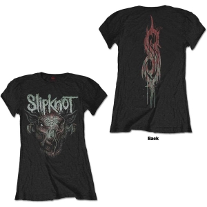 Slipknot - Infected Goat Lady Bl T-Shirt in the group MERCHANDISE / T-shirt / Heavy Metal at Bengans Skivbutik AB (5569963r)