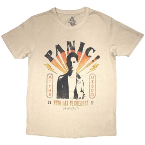 Panic! At The Disco - Viva Uni Sand in the group MERCHANDISE / T-shirt / Pop-Rock at Bengans Skivbutik AB (5570047r)