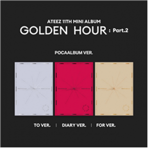 Ateez - Golden Hour : Part 2 (Pocaalbum Ver.) in the group MERCHANDISE / Merch+Code / Kommande / K-Pop at Bengans Skivbutik AB (5570156)