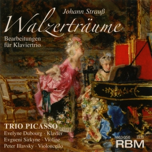 Trio Picasso - Johann Strauss - Walzerträume - Arr in the group OUR PICKS / Christmas gift tip CD at Bengans Skivbutik AB (5570673)