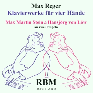 Reger Max - Piano Works For Four Hands in the group CD / Klassiskt at Bengans Skivbutik AB (5570682)