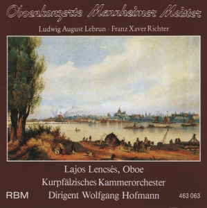 Lajos Lencses - Oboe Concertos By Lebrun/Richter/St in the group CD / Klassiskt at Bengans Skivbutik AB (5570685)