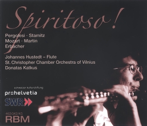 Johannes Hustedt - Spiritoso! - Flute Concertos By Per in the group OUR PICKS / Christmas gift tip CD at Bengans Skivbutik AB (5570708)