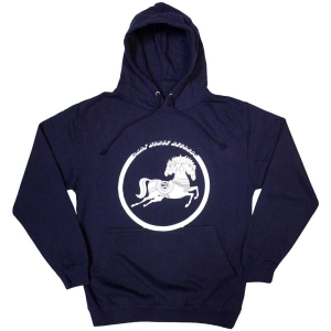 George Harrison - Dark Horse Uni Blue Hoodie in the group MERCHANDISE / Hoodies / Pop-Rock at Bengans Skivbutik AB (5570978r)