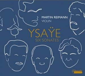 Martin Reimann - Eugène Ysaye: 6 Sonatas For Solo Vi in the group CD / Klassiskt at Bengans Skivbutik AB (5571313)