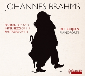 Piet Kuijken - Johannes Brahms - Piano Sonata In F in the group CD / Klassiskt at Bengans Skivbutik AB (5571426)