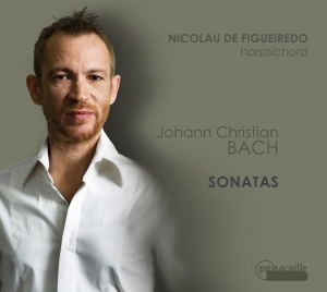 Figueiredo Nicolau De - Johann Christian Bach - Harpsichord in the group CD / Klassiskt at Bengans Skivbutik AB (5571473)