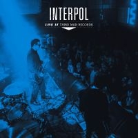 Interpol - Live At Third Man Records in the group OUR PICKS / Friday Releases / Friday the 6th december 2024 at Bengans Skivbutik AB (5571536)