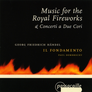 Paul Dombrecht Il Fondamento - Georg Friedrich Händel - Music For in the group CD / Klassiskt at Bengans Skivbutik AB (5571634)