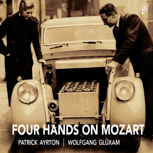 Patrick Ayrton & Wolfgang Glüxam - Four Hands On Mozart in the group CD / Klassiskt at Bengans Skivbutik AB (5571660)