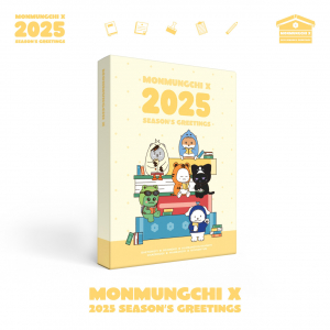 Monsta X - 2025 Seasons Greetings (Monmungchi) + Photocards in the group MERCHANDISE / Merch / Kommande / K-Pop at Bengans Skivbutik AB (5572241)