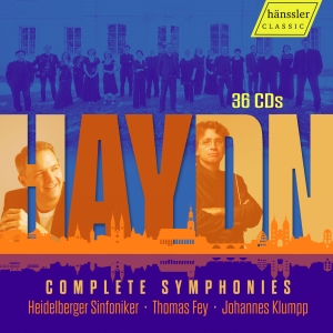 Heidelberger Sinfoniker Thomas Fey - Haydn: Complete Symphonies in the group CD / Upcoming releases / Classical at Bengans Skivbutik AB (5573219)