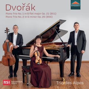 Trio Des Alpes - Dvorak: Piano Trios Nos. 1 & 2 in the group CD / Upcoming releases / Classical at Bengans Skivbutik AB (5573230)