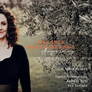 Maria Palaska - Melodia Mediterranea - Folk Songs I in the group CD / Upcoming releases / Classical at Bengans Skivbutik AB (5573255)