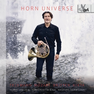 Herve Joulain Sinfonietta Riga Cha - Horn Universe – Works For Horn, Ten in the group CD / Upcoming releases / Classical at Bengans Skivbutik AB (5573645)