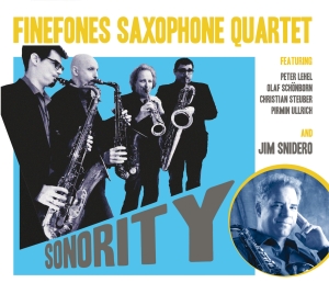 Finefones Saxophone Quartet - Sonority in the group CD / Jazz at Bengans Skivbutik AB (5573734)