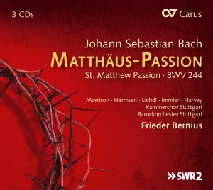 Bach - Matthäus Passion Bwv 244 in the group OUR PICKS / Christmas gift tip CD at Bengans Skivbutik AB (5573838)