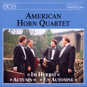 American Horn Quartet - Im Herbst in the group OUR PICKS / Christmas gift tip CD at Bengans Skivbutik AB (5573876)