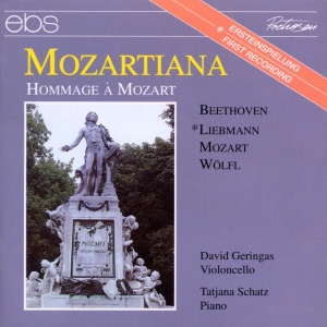 David Geringas Tatjana Schatz - Mozartiana - Hommage À Mozart in the group OUR PICKS / Christmas gift tip CD at Bengans Skivbutik AB (5573882)