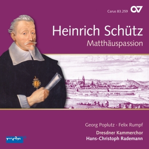 Schütz - St Matthew Passion (Schütz-Edition in the group OUR PICKS / Christmas gift tip CD at Bengans Skivbutik AB (5574456)